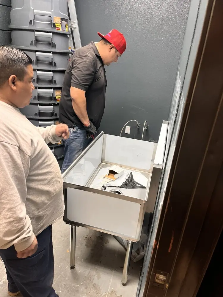 Commercial plumbing and sink installation in Alcova Heights