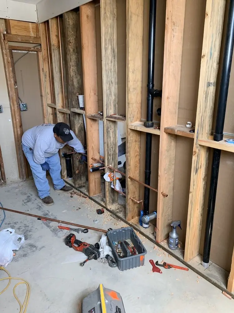 Commercial rough-in plumbing for Gas Line Repair in Alcova Heights